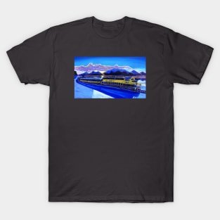 Alaska Railroad Train T-Shirt